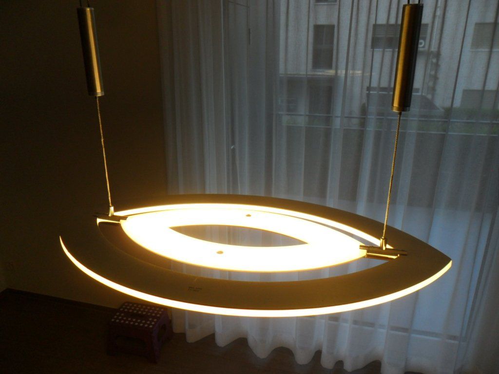 Kronleuchter & Deckenlampen: Moderne LED Deckenlampe Hängeleuchte dimmbar, Mitte Drehbar – Gebraucht aus Schöftland von rennsenn 3