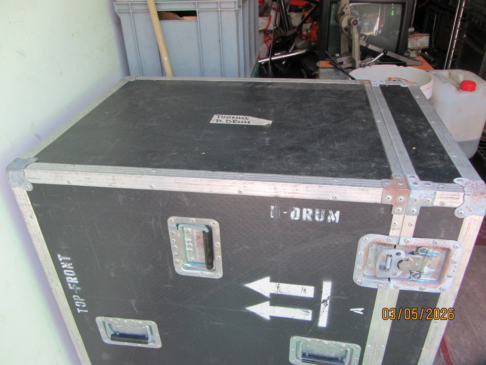 Altri accessori: Flightcase von D-Drum von Ex -Schmetterband – Usato da Boll venduto da Huweli 2