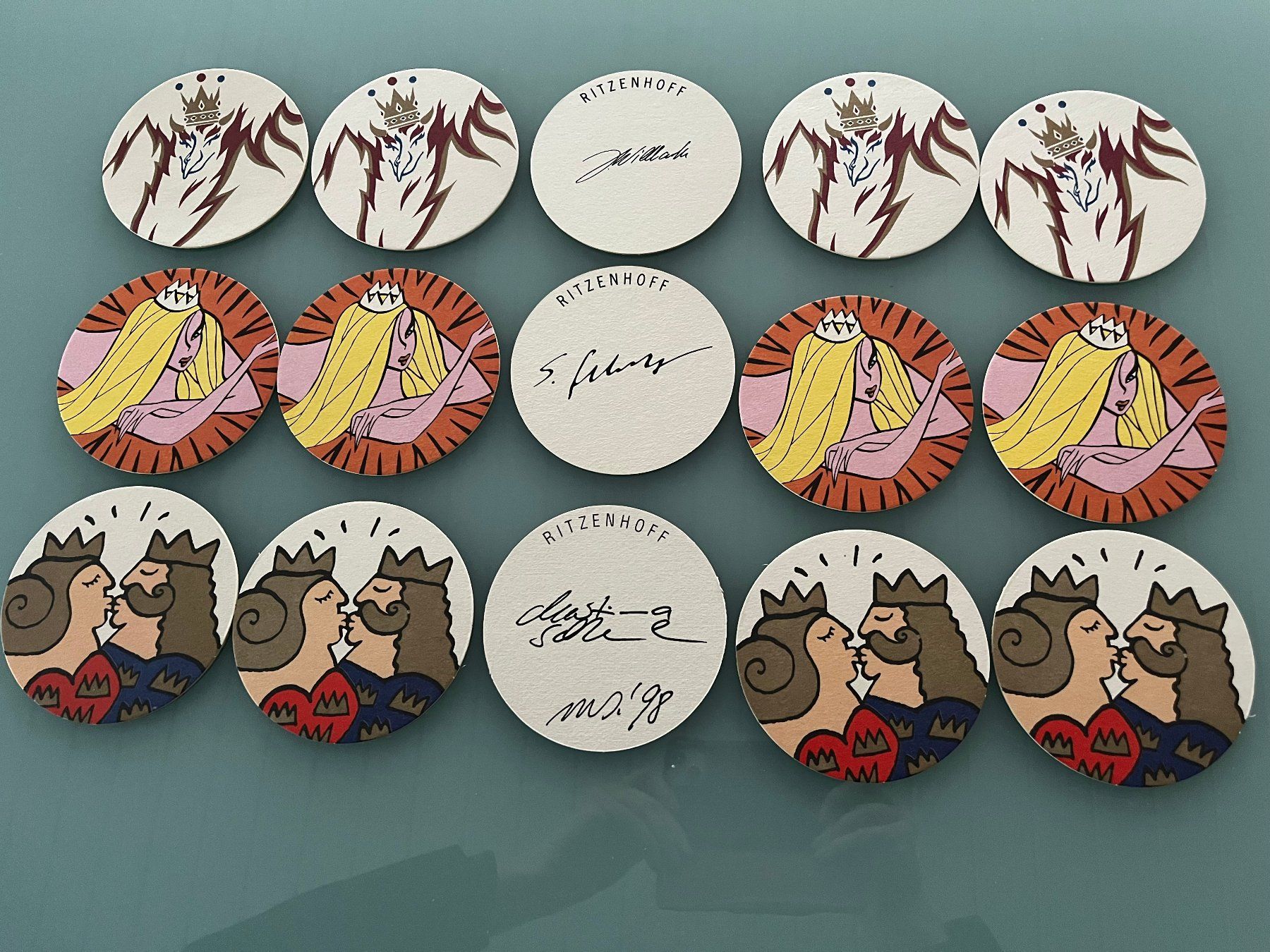 Untersetzer: Ritzenhoff Bierdeckel Set, Karton Untersetzer neuwertig – Neu (gemäss Beschreibung) aus Kappel SO von siebenmeilenstiefel 2