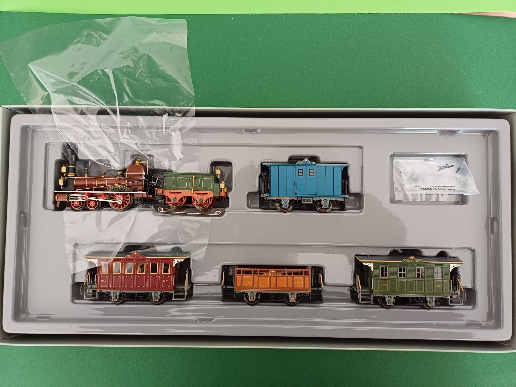 Märklin Modellini di ferrovie: Märklin "Spanisch Brötli Bahn" Komplettzug – Usato da Bassersdorf venduto da darki77