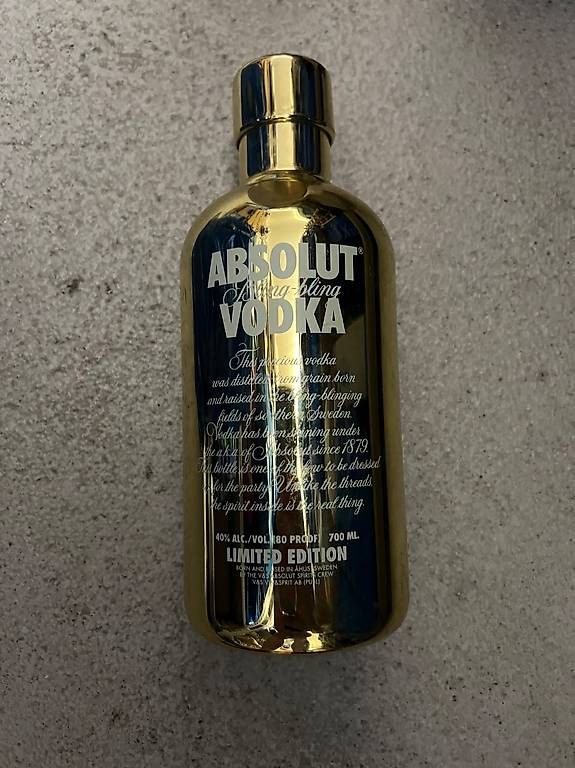 Absolut Vodka Bevande alcoliche: Absolut Bling Bling Vodka Limited Edition – Nuovo (secondo la descrizione) da Meilen venduto da Goemon 1