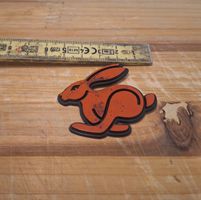 VW Golf Rabbit Emblem