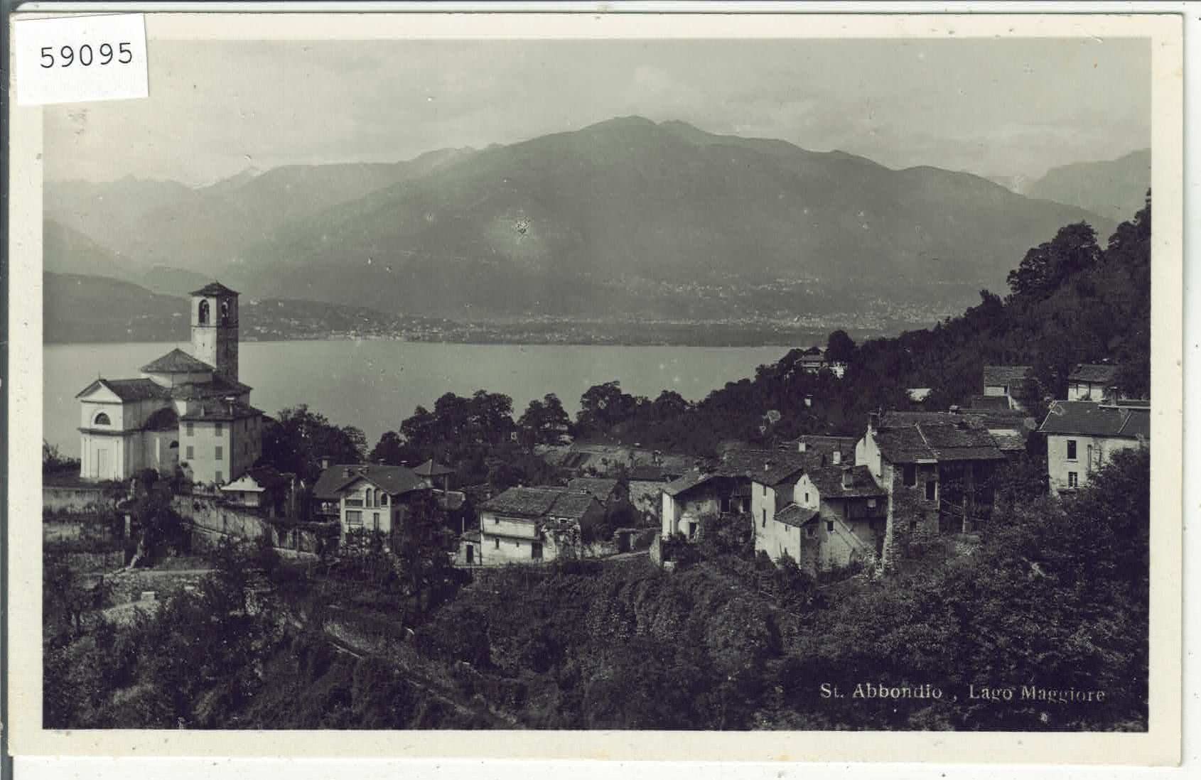 Cartoline postali: St. Abbondio - Lago Maggiore – Usato da Ettingen venduto da Kartenplanet