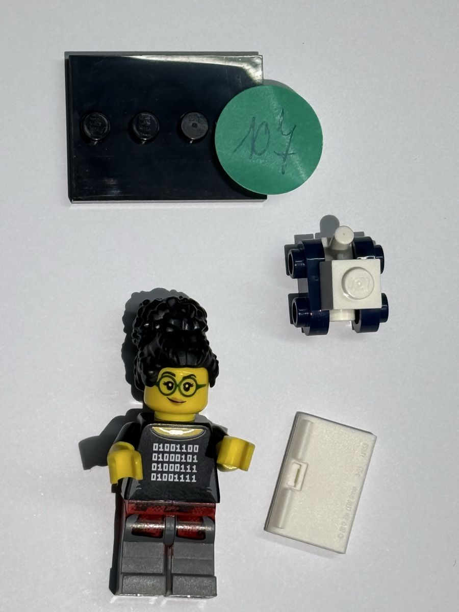 Lego Giocattoli: 1 Lego Minifigur Serie 21 Programmiererin  neu – Usato da Rheinfelden venduto da zim_2hqc 2