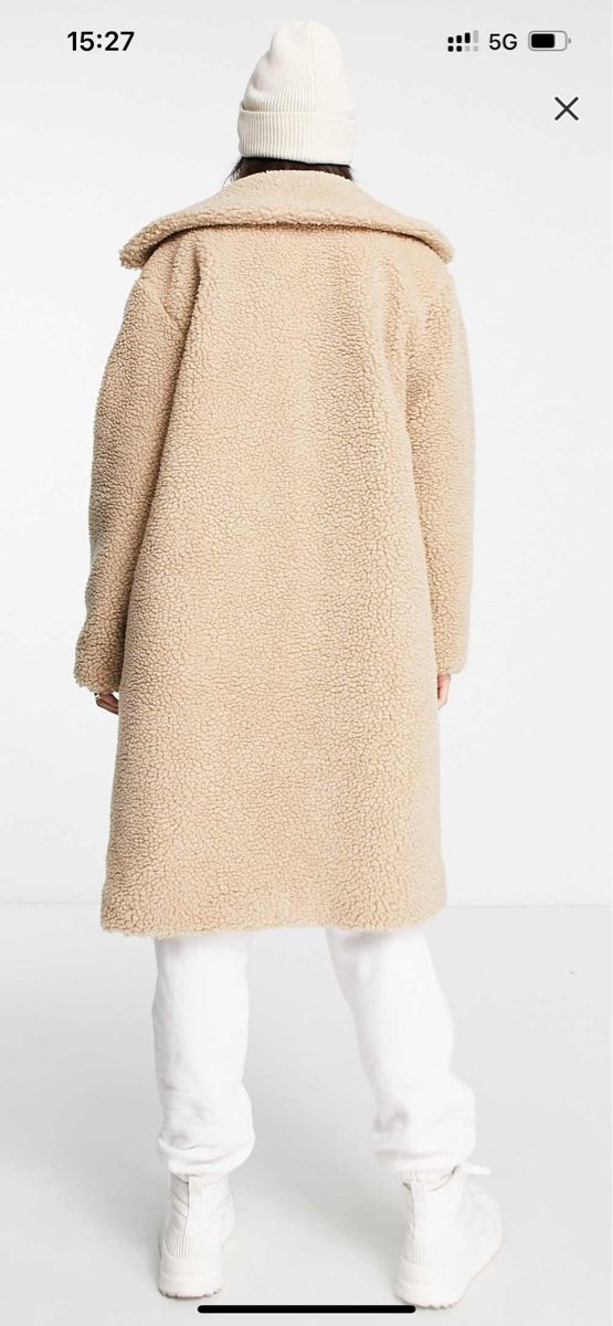 Cappotti: JDY Long Teddy Coat, beige, like new – Nuovo (secondo la descrizione) da Neuchâtel venduto da olg_6wbf 1