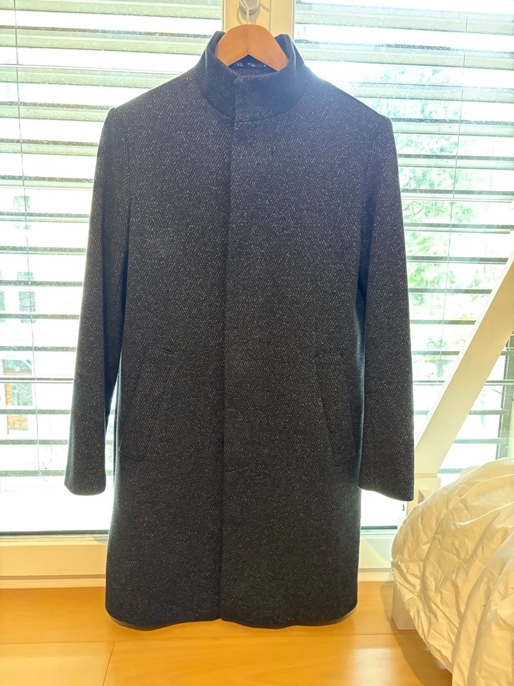 Zara Cappotti: Manteau Semi Long Zara à chevrons – Usato da Horgen venduto da tho_fg97