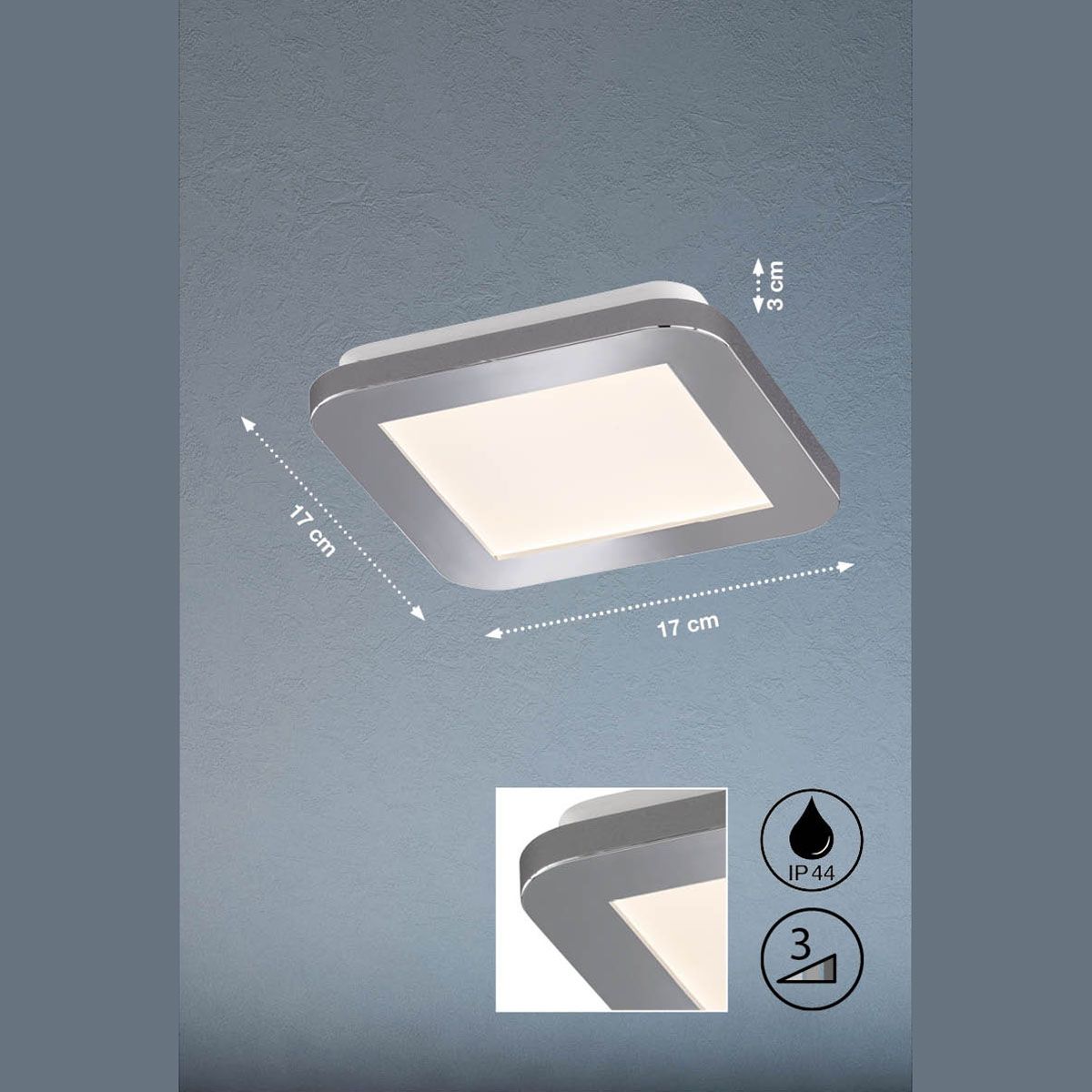 Kronleuchter & Deckenlampen: LED Bad Deckenleuchte, Chrom, Weiss – Neu (gemäss Beschreibung) aus Kreuzlingen von Smart-Light 1