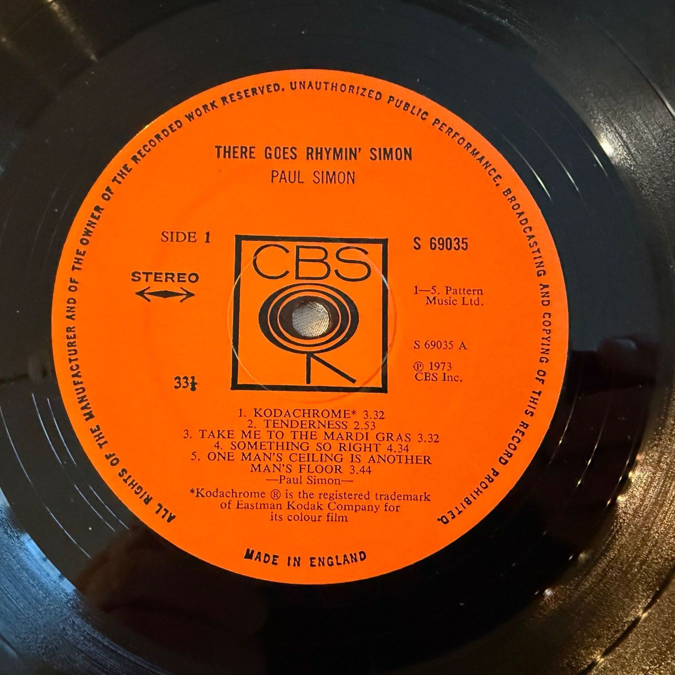 Dischi in vinile: PAUL SIMON - THERE GOES RHYMIN`SIMON – Usato da Zürich venduto da fehlton 4
