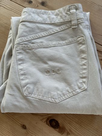 MAC Stretch Damen Hose Beige, Grösse 40, Top Zustand!