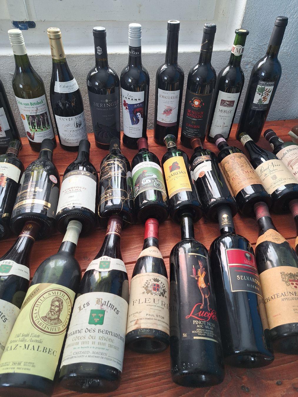 Wein: Weine verschiedene Sorten  – Gebraucht aus Diepflingen von Hanshans... 2