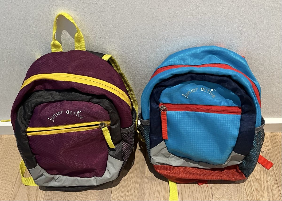 Borse & Zaini: 2x Fabrizio sportlicher Kinderrucksack Junior Active – Usato da NEUENHOF venduto da gipas13
