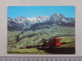 Obertoggenburg, Säntis, Unterwasser, Bahn, 1984, Schafberg