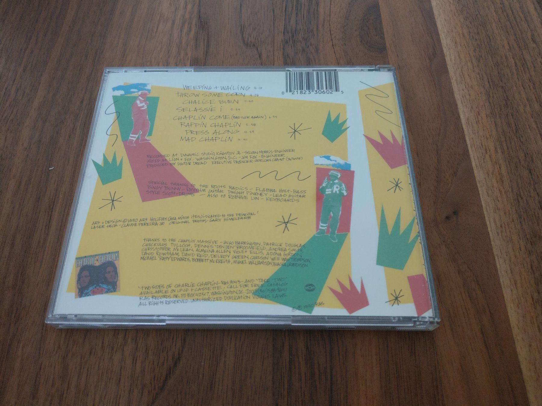 CD: CD - Charlie Chaplin Take Two Roots Radics – Usato da Rheinfelden venduto da FilmAuktion 1
