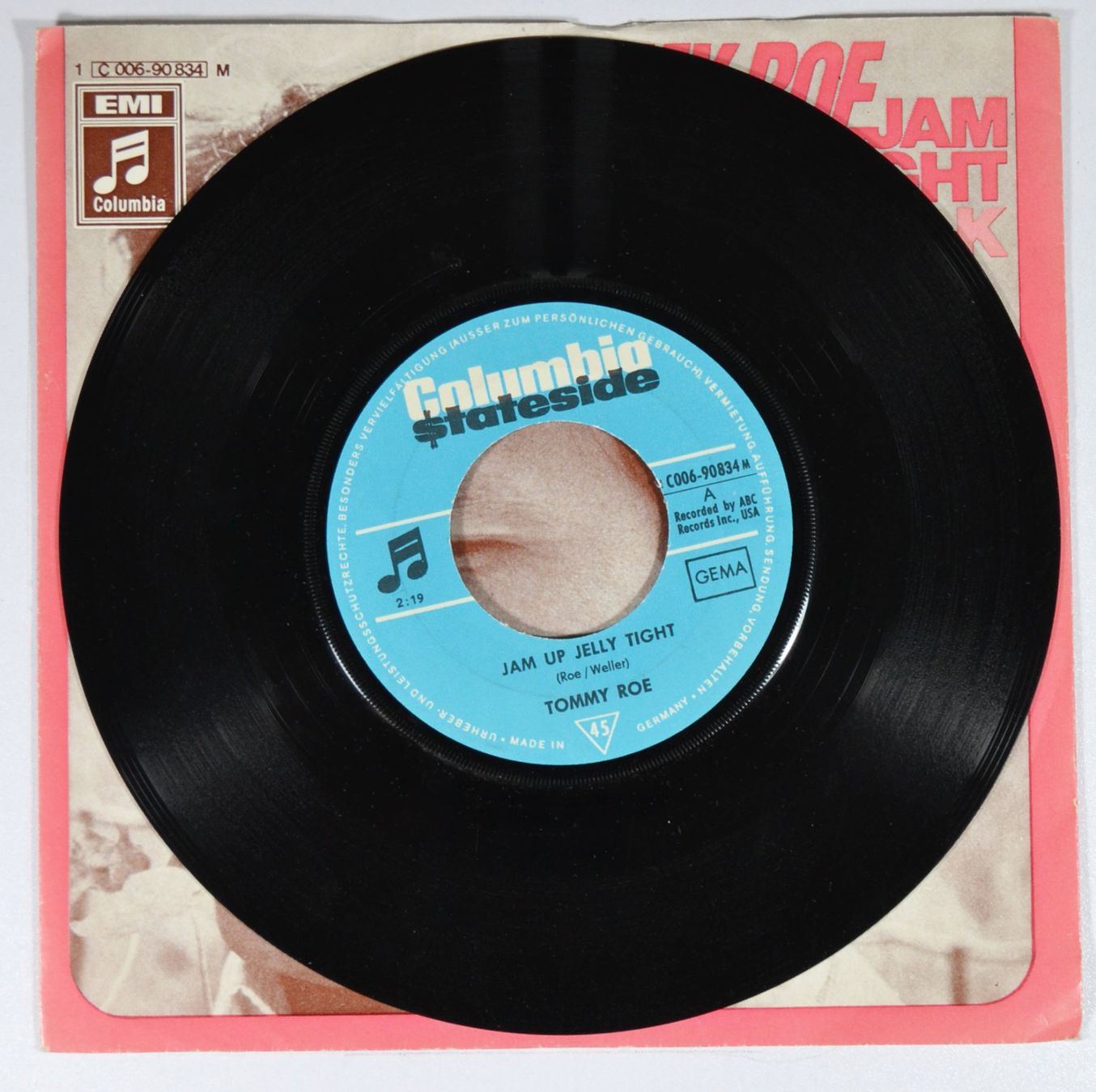 Dischi in vinile: Single: TOMMY ROE - Jam Up Jelly Tight – Usato da Frenkendorf venduto da Yard-Sale-2000 1