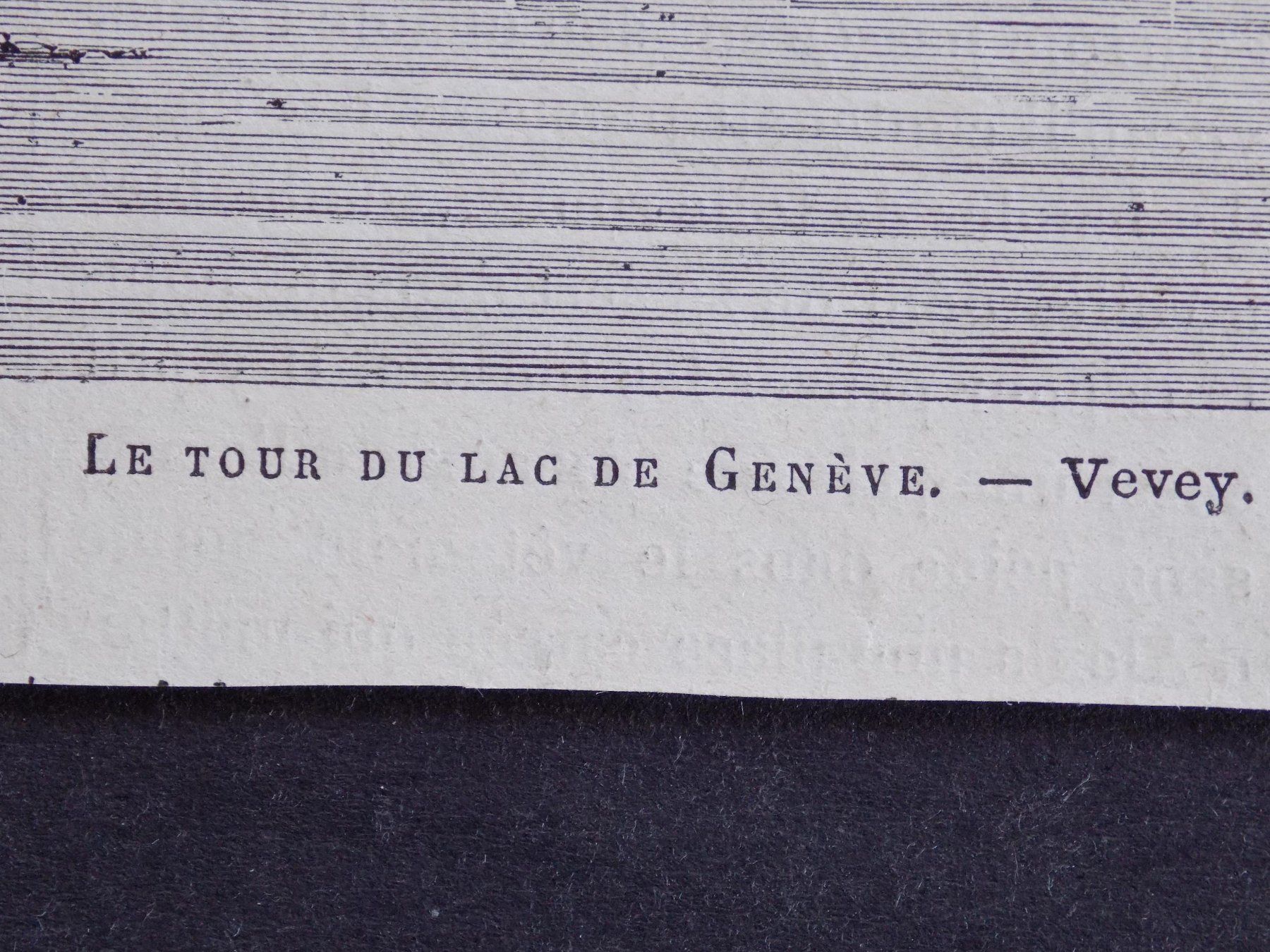 Incisioni: Vevey le tour du Lac – Usato da Risch venduto da Rischli15 2