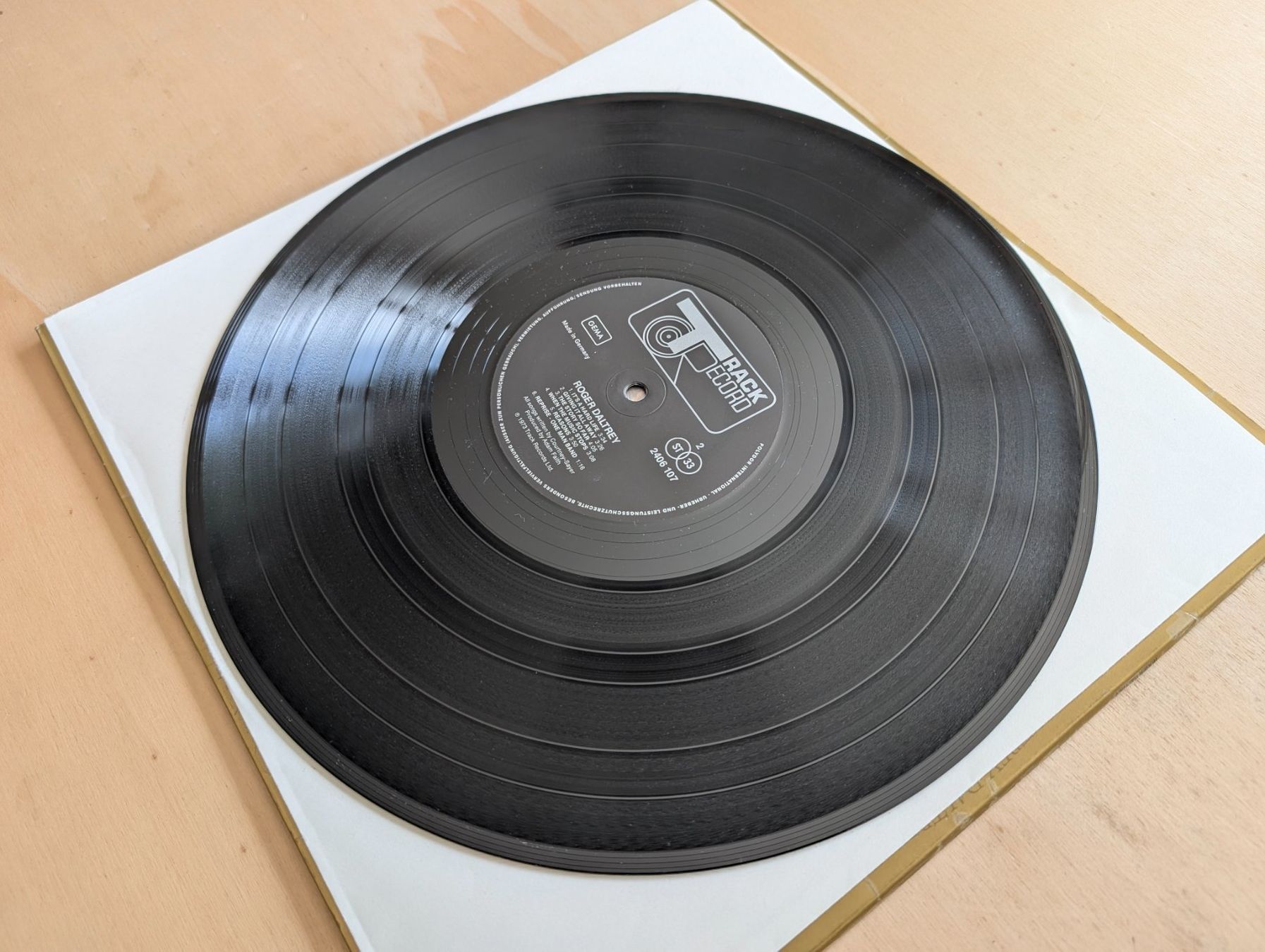Schallplatten: Roger Daltrey ‎– Daltrey  D 73 – Gebraucht aus Ebikon von kisuM 7