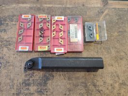 Innenausdrehstahl / Wendeplattenhalter inkl. Platten MP007