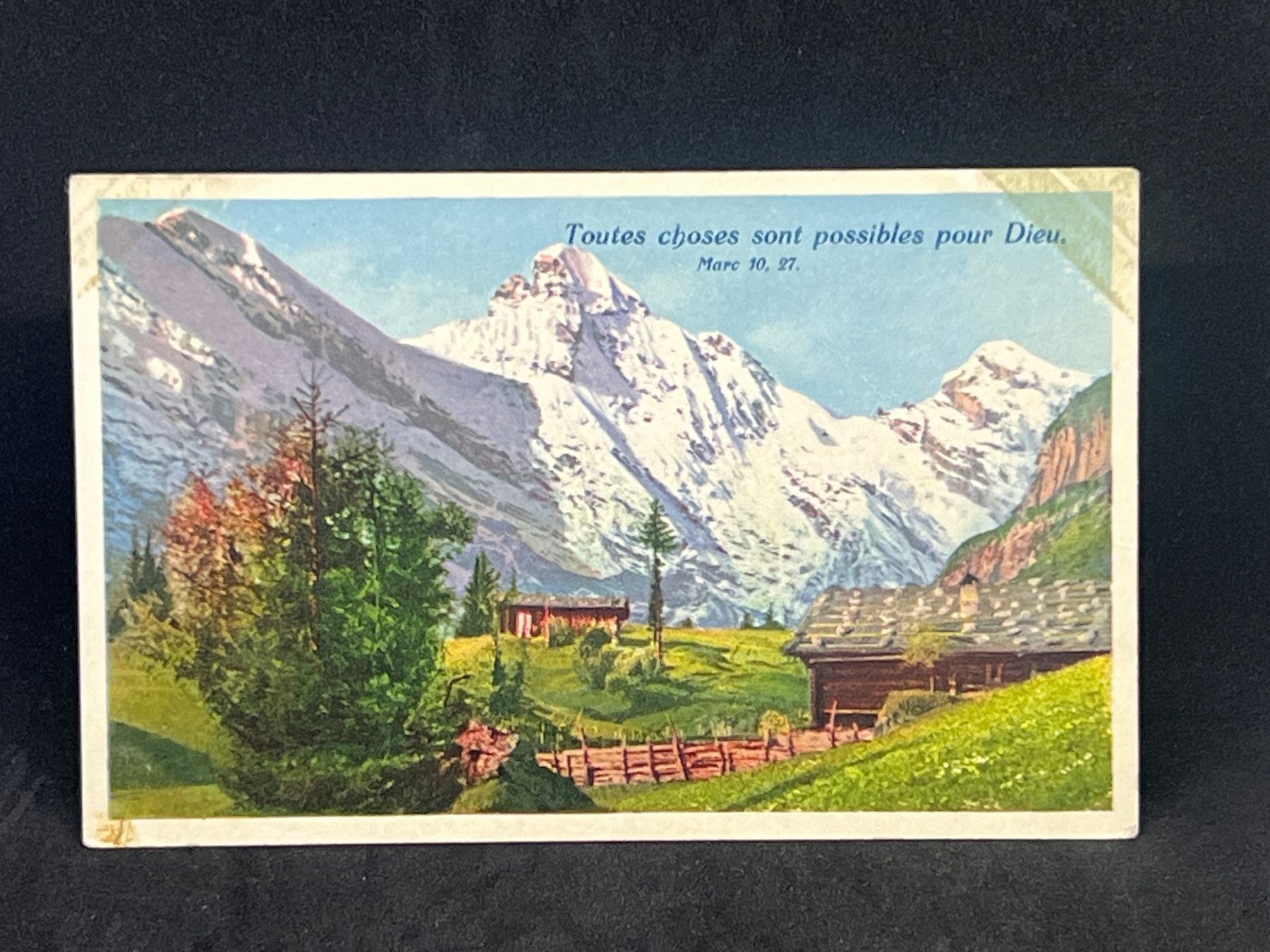 Ansichtskarten: Berner Alpen / Schweiz – Gebraucht aus Widnau von Brusi9
