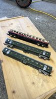 3 Modellbahnwagen gebraucht