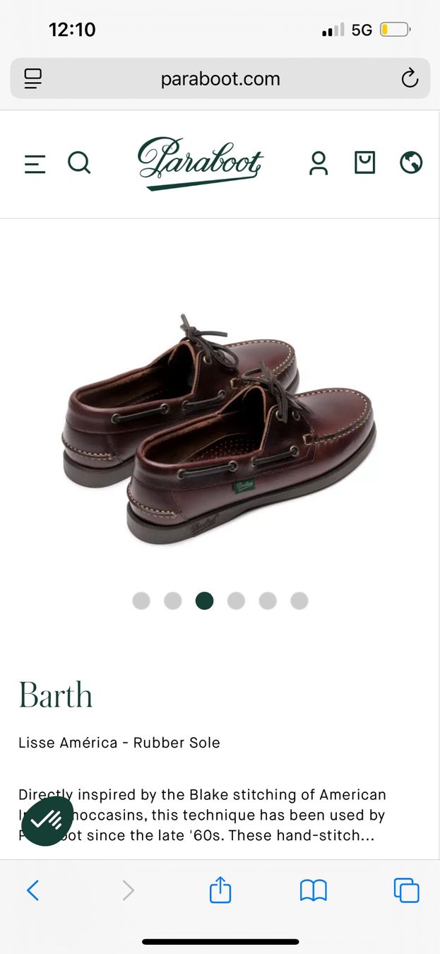 Paraboot Damenschuhe: ORIGINAL PARABOOT BARTH – Neu und originalverpackt aus Wil/ZH von Mrsjennienguyen 5