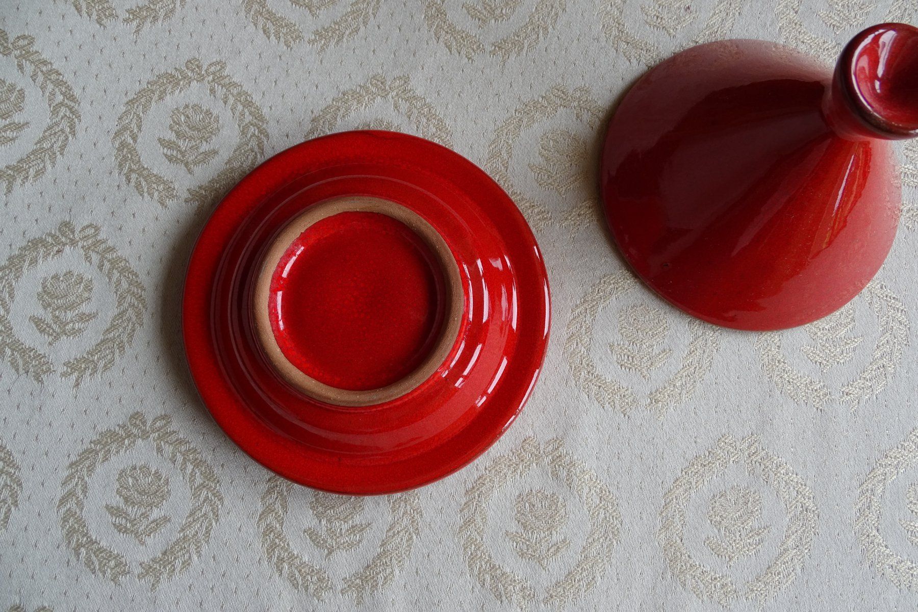 Töpfe: Tajine rot topf tagine rouge Maroc – Neu (gemäss Beschreibung) aus Lugnorre von gg17 8