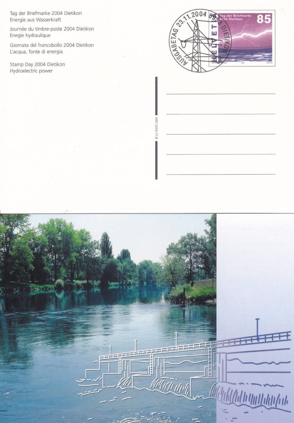 Tutti i francobolli: ET Tag der Briefmarke Karte 2004 – Nuovo (secondo la descrizione) da Schliern b. Köniz venduto da joni20