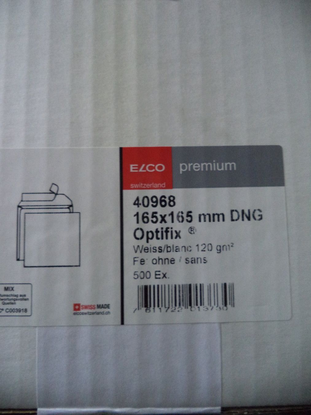 Couverts & Versandtaschen: envelopes Elco Premium 165x165mm - approx 470 – Neu (gemäss Beschreibung) aus Champéry von ced_vlj6