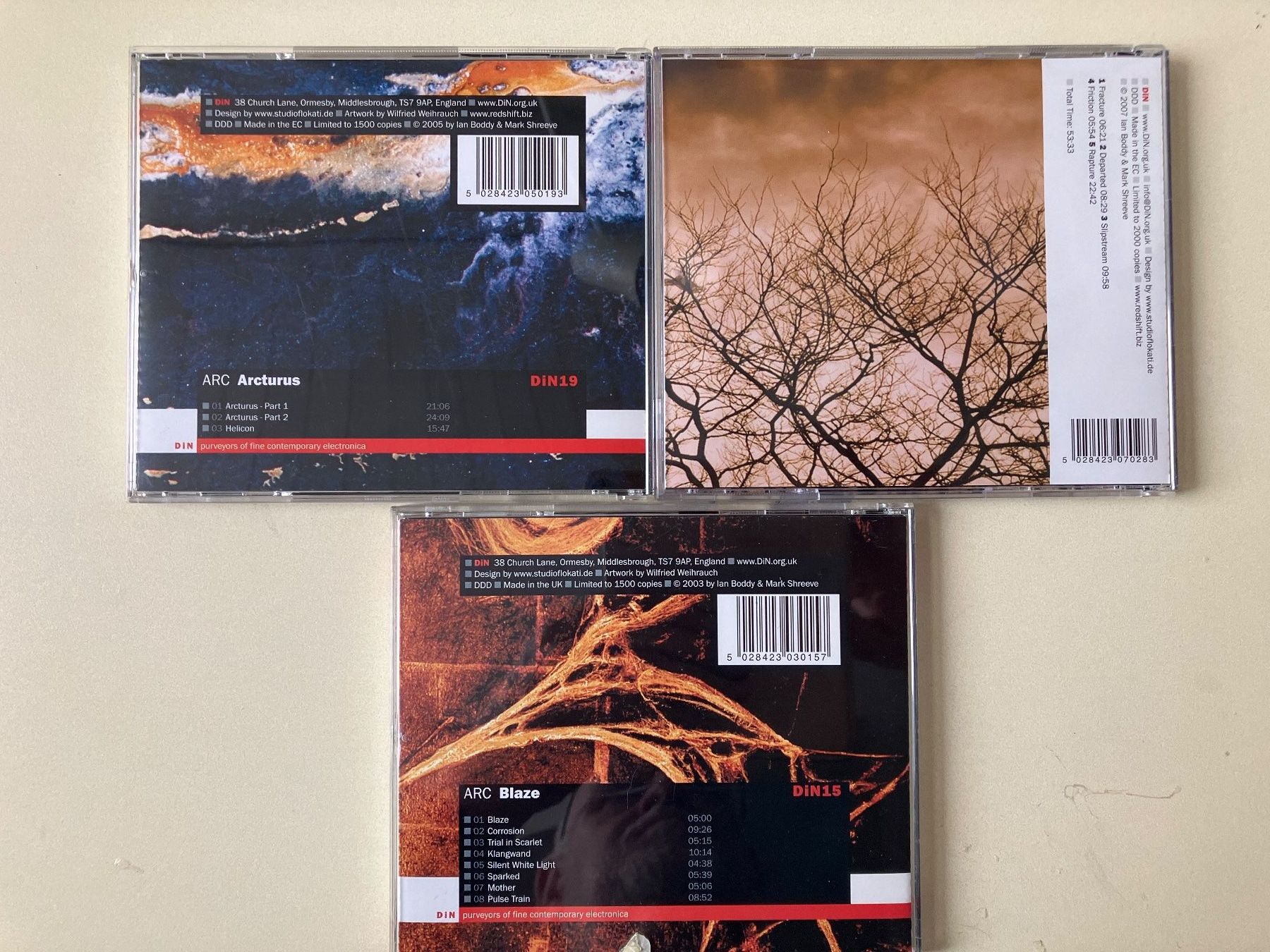 CDs: ARC 3-CD-Sammlung (Electronic, Mark Shreeve & Ian Boddy) – Gebraucht aus Rüti ZH von Ochello 1