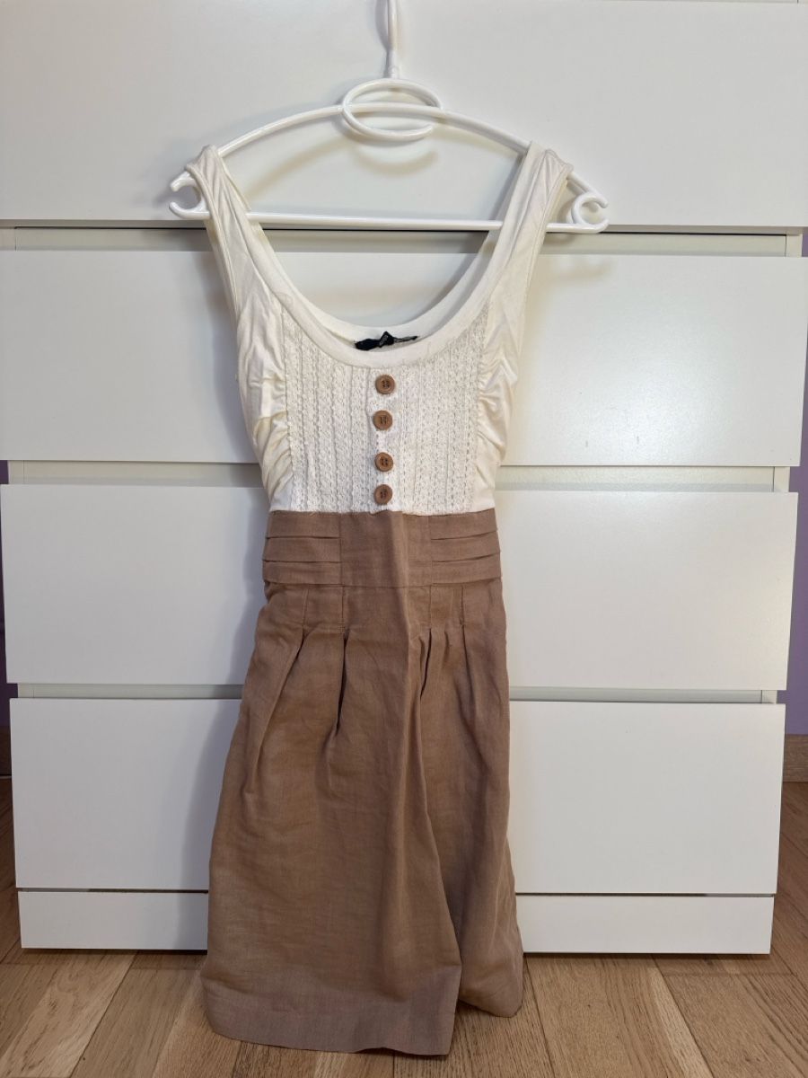 Vestiti: Robe blanche et beige  – Difettoso da Cartigny venduto da Kelly.11