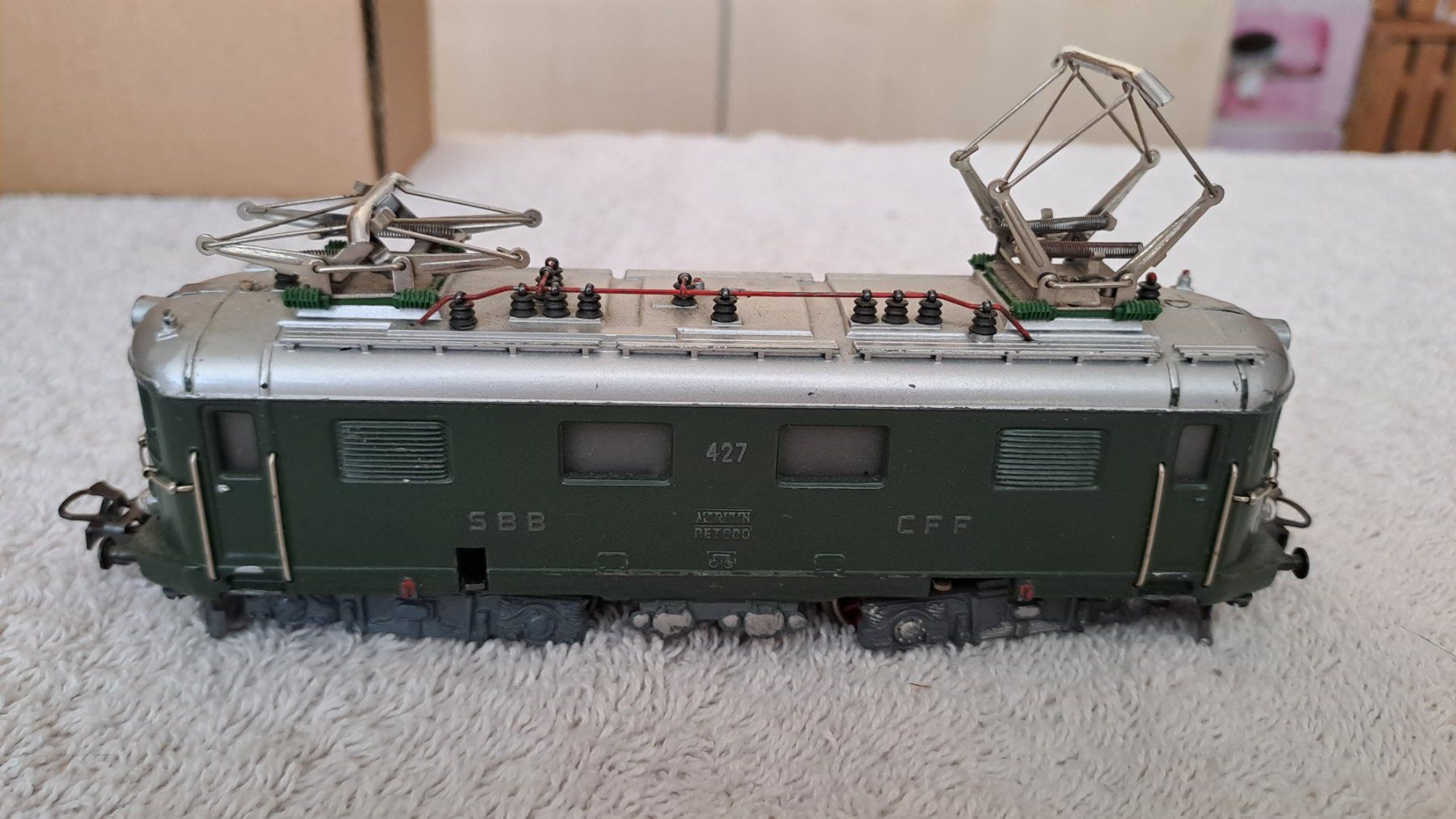 Märklin Modellini di ferrovie: Märklin 3014 SBB RET 800 H0 WS/15 – Usato da Winterthur venduto da Riebeli333 1