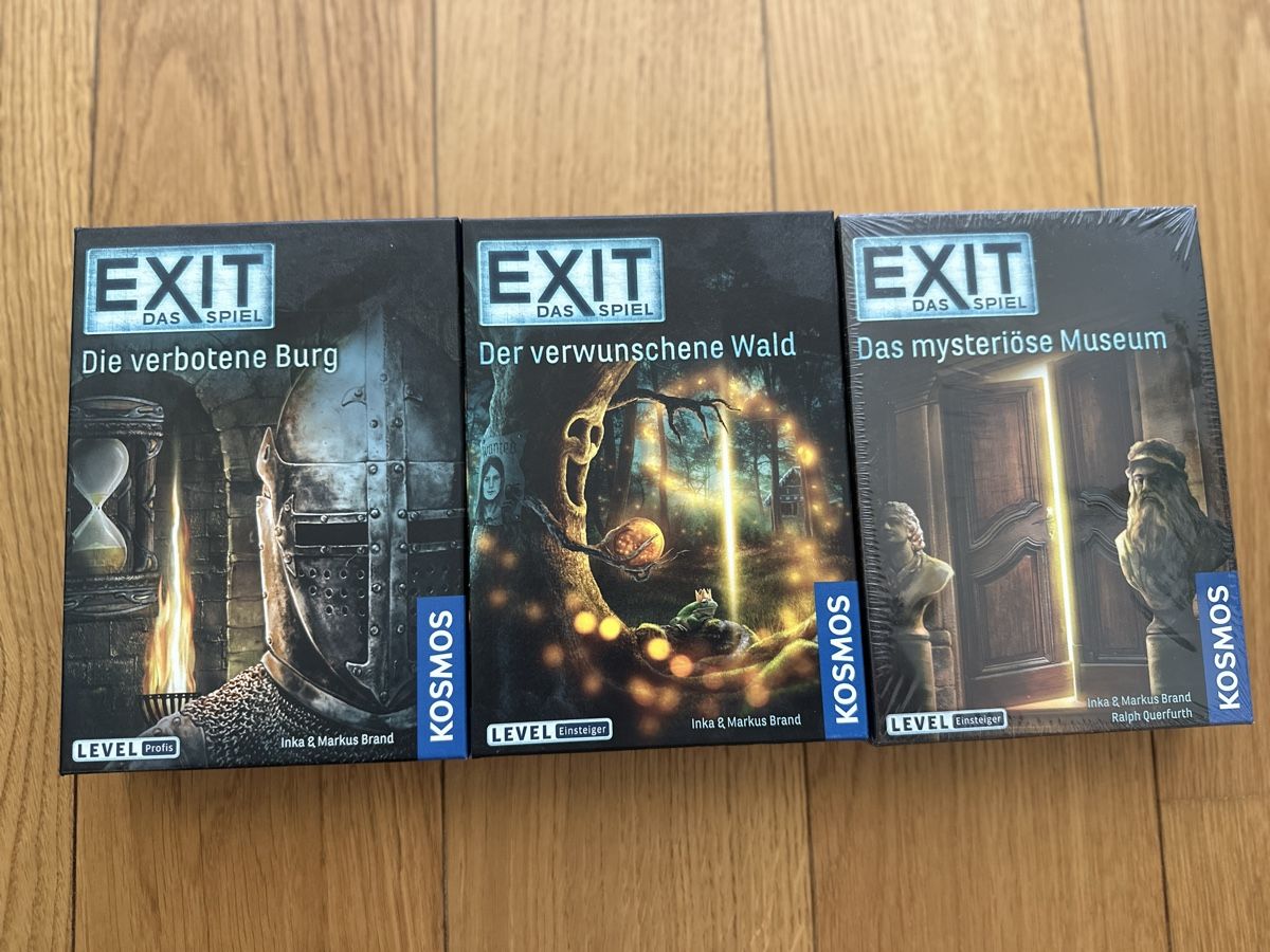 Kosmos Giochi: Exit Game Bundle - The Forbidden Castle + More! – Usato da Gattikon venduto da Sarahs_Schatzkammer