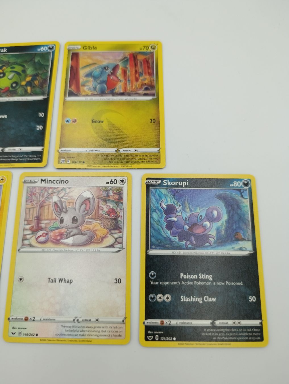 Cartoline: 5x Pokémon Karten Bundle | snowsnow Artwork | NM – Usato da Zihlschlacht venduto da Sir_Lonedrinker 2