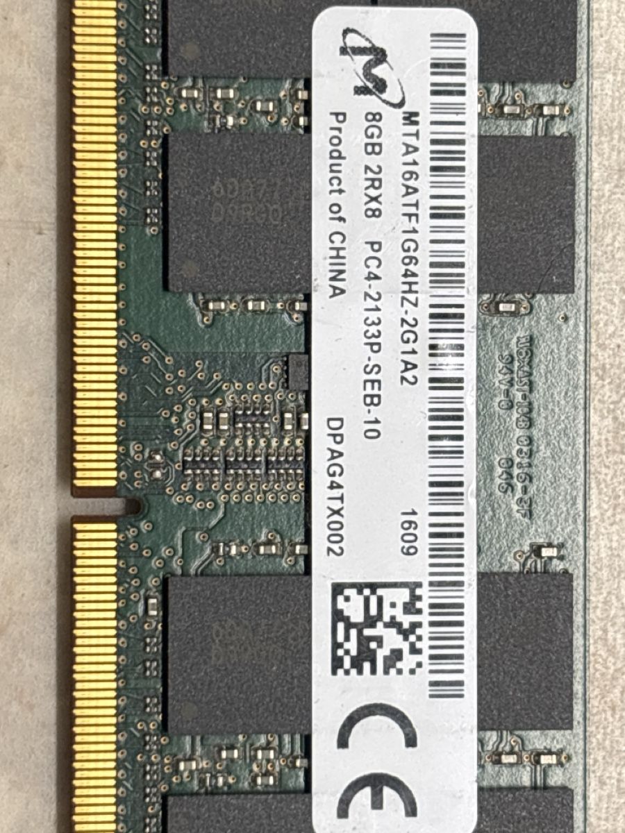 Memory / RAM: 2x 8GB DDR4 RAM Riegel – Gebraucht aus Bonaduz von Jomby 1