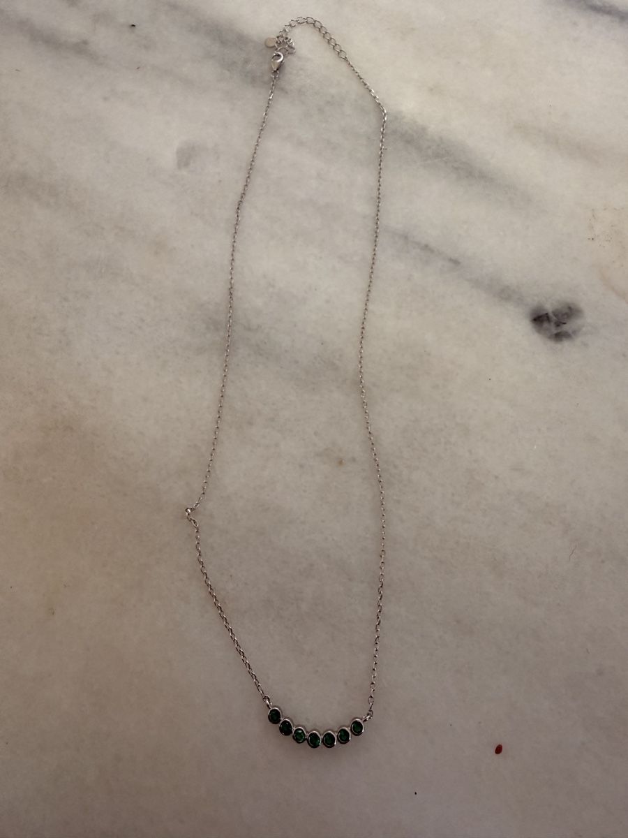 Colliers: 925 Sterling Silber Kette mit Zirkonia – Neuf avec emballage d'origine à St. Gallen par DominoVintage 1