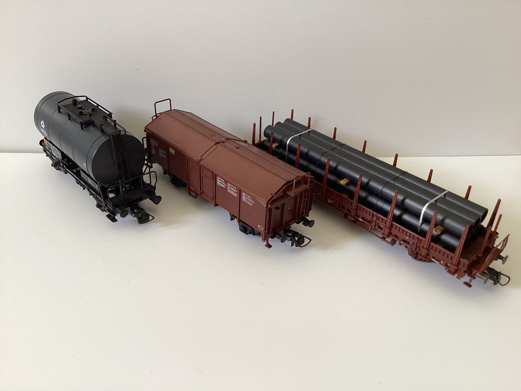 Roco Modellini di ferrovie: Roco Güterwagen DB 1:87 H0 – Usato da Effretikon venduto da simtek_de 2