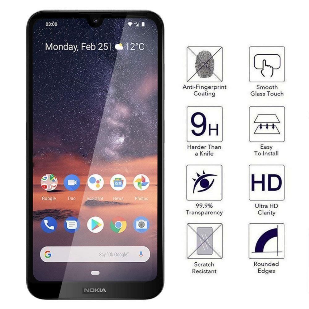 Covers & Schutzfolien: 3D Panzerglas Folie 9H Nokia 3.2 – Neu und originalverpackt aus Zürich von Store-247 1