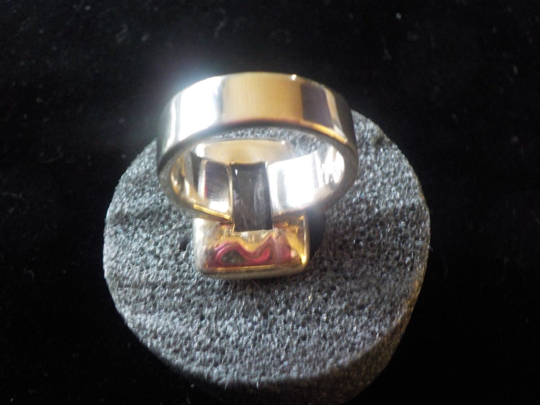 Ringe: Ring, Silber/Rosenquarz, Durchm.54mm (7) – Neu (gemäss Beschreibung) aus Muri b. Bern von Silberqualle 3