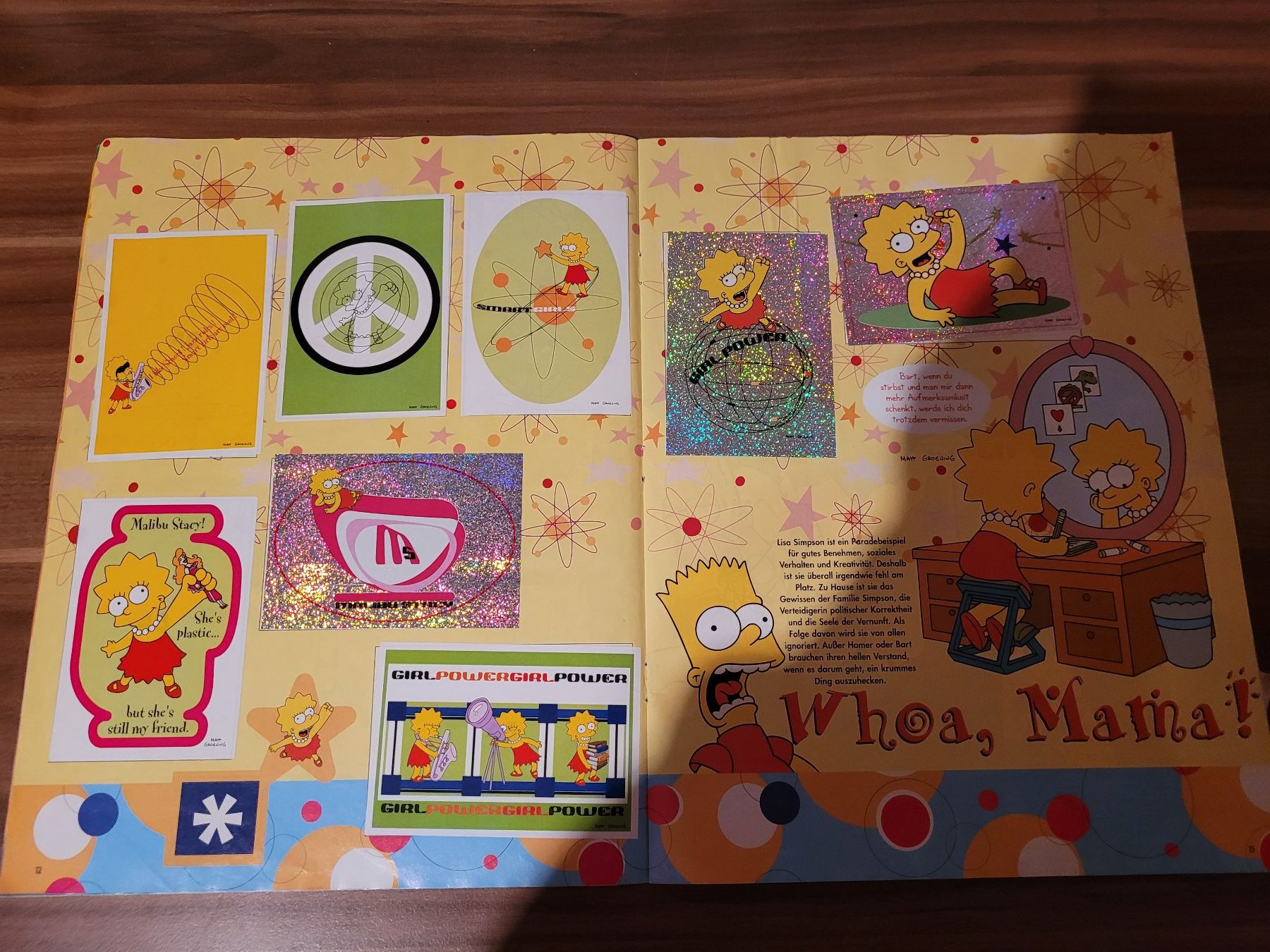 Fumetti: The Simpson - Springfield Sticker Collection II – Usato da Beinwil (Freiamt) venduto da Tourigny 2