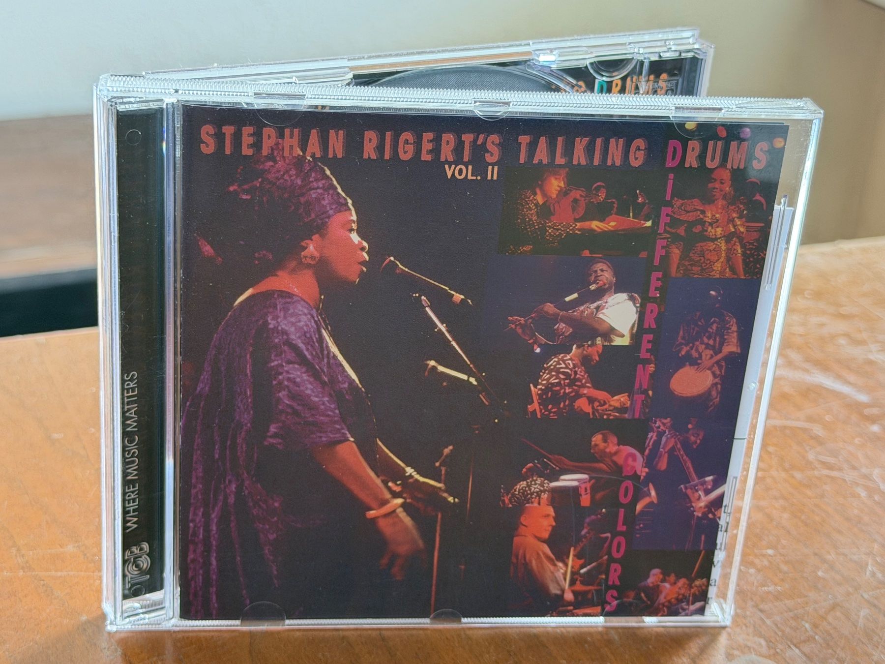 CD: Stephan Rigert's Talking Drums - Different Colours 2 KA02AS – Nuovo (secondo la descrizione) da Küsnacht ZH venduto da JazzRecords