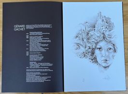 Lithografie handsigniert Gérard Gachet      (ID b3566)