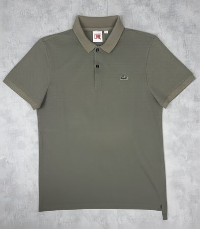 Polo Lacoste L!VE vert kaki - L #22