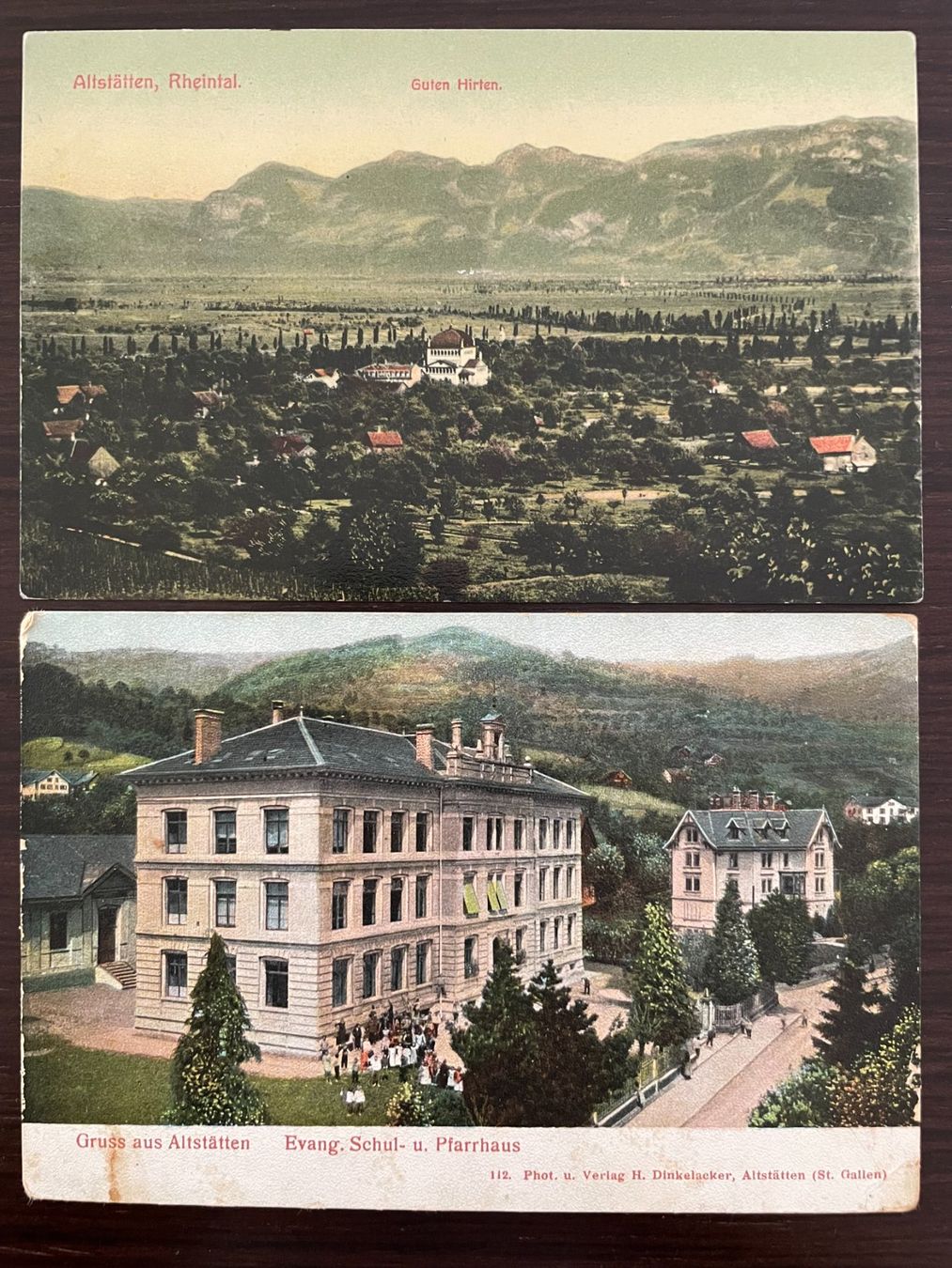 Cartoline postali: ALTSTÄTTEN (Rheintal) 8 kleinformatige Ansichtskarten – Usato da Wald ZH venduto da TLILEF 1