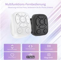 Multifunktions-Fernbedienung Bluetooth schwarz neu