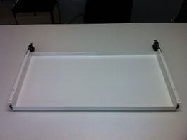 USM Auszugstablar weiss 750 / 350 inkl. Teleskopschienen