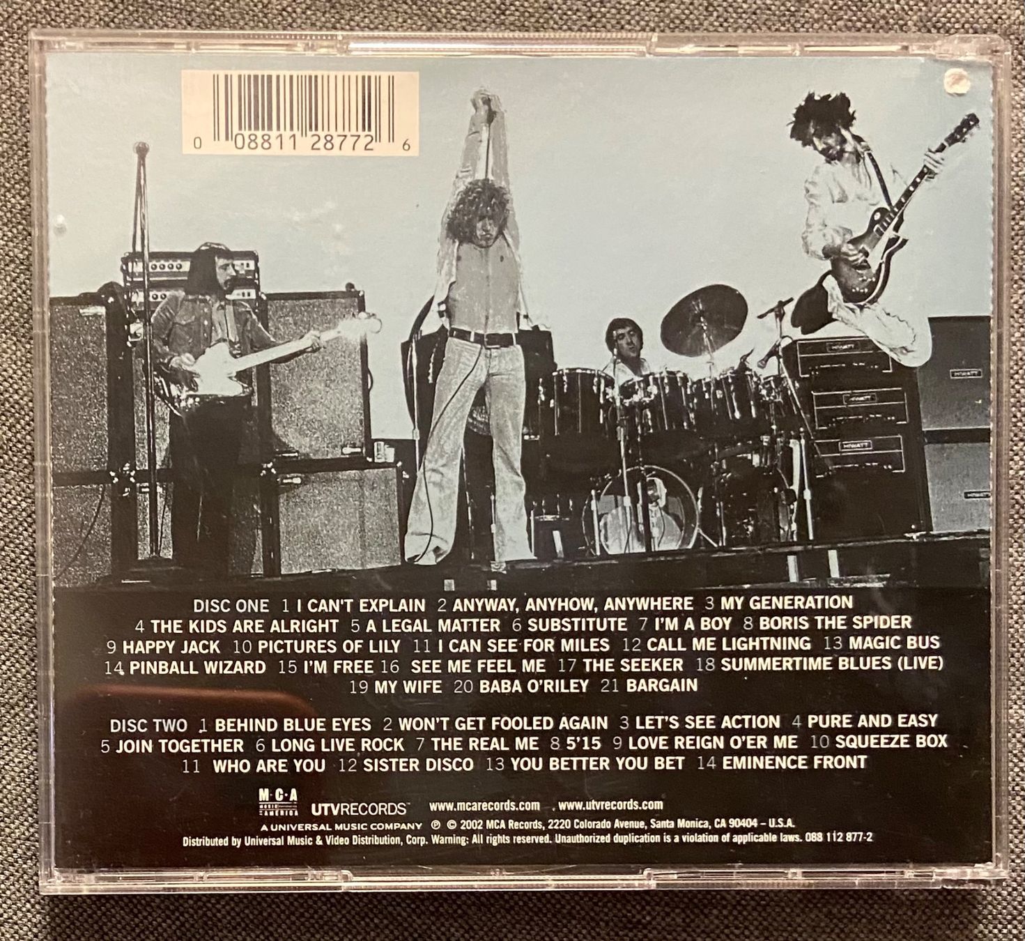 CD: 2 CDs The Who • The Ultimate Collection – Usato da Luzern venduto da Lycka 1