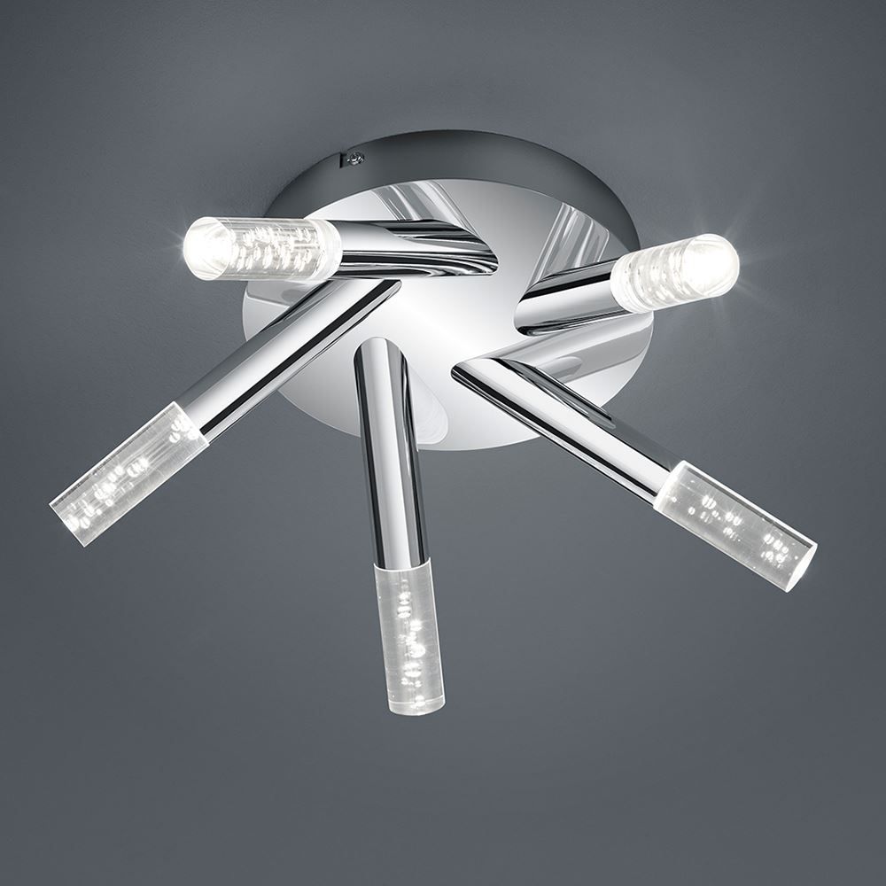 Lampadari & plafoniere: LED Deckenleuchte, Chrom, IP44 – Nuovo (secondo la descrizione) da Kreuzlingen venduto da Smart-Light