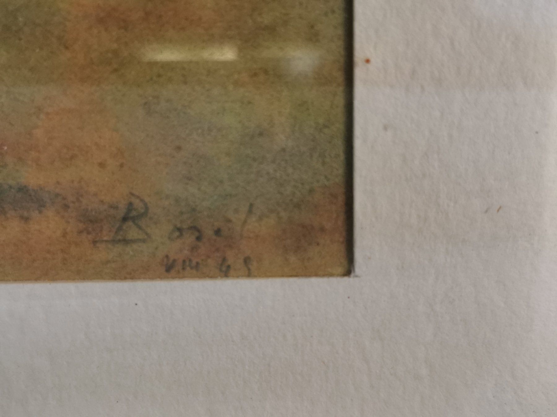 Dipinti: AQUARELLE SIGNÉE BOREL ET DATÉE 49 – Usato da Genève venduto da Qanil77 2