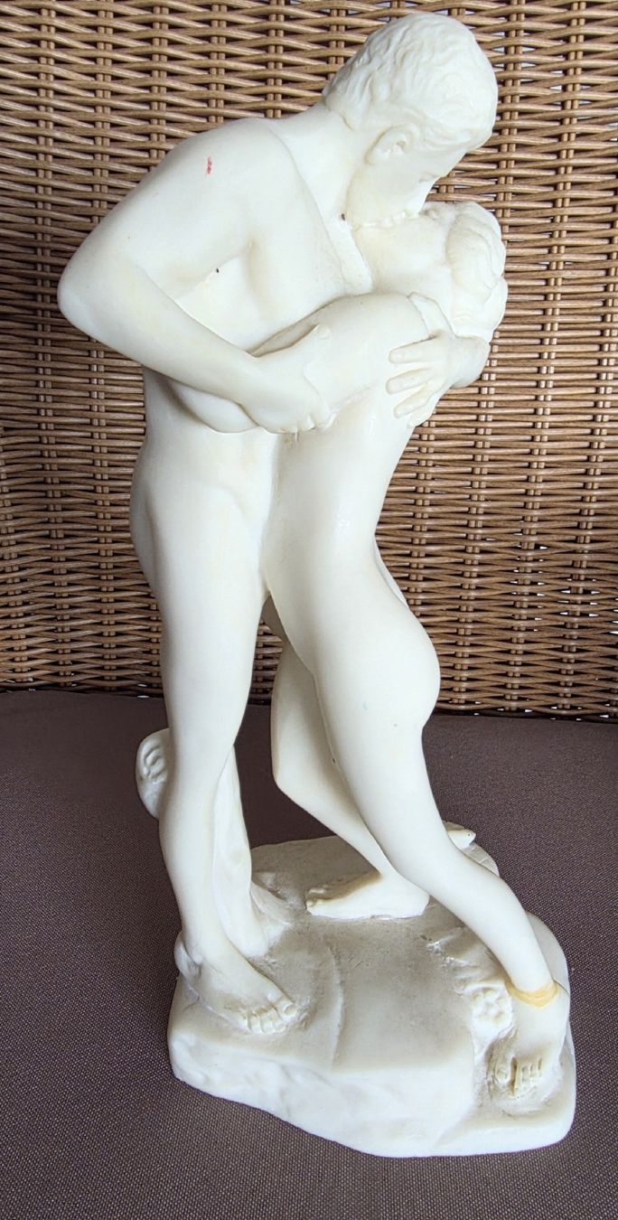Sculture & Statue: Figur "Der Kuss", 31cm – Usato da Zeihen venduto da VerkaufsTalent2000
