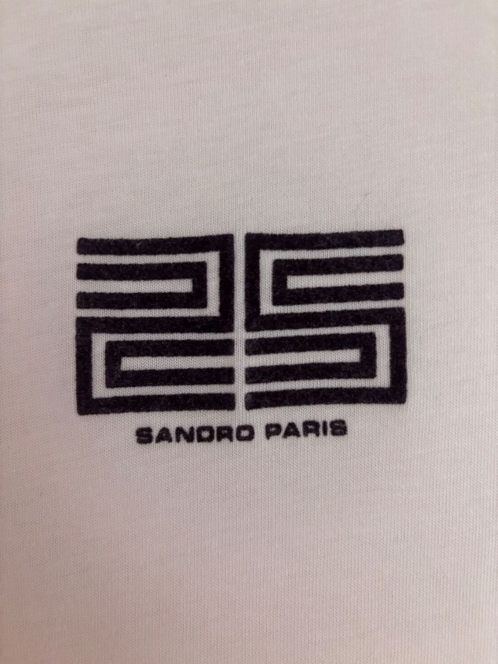 Sandro T-shirt: Sandro T-Shirt creme – Usato da Wetzikon ZH venduto da Deba26 2