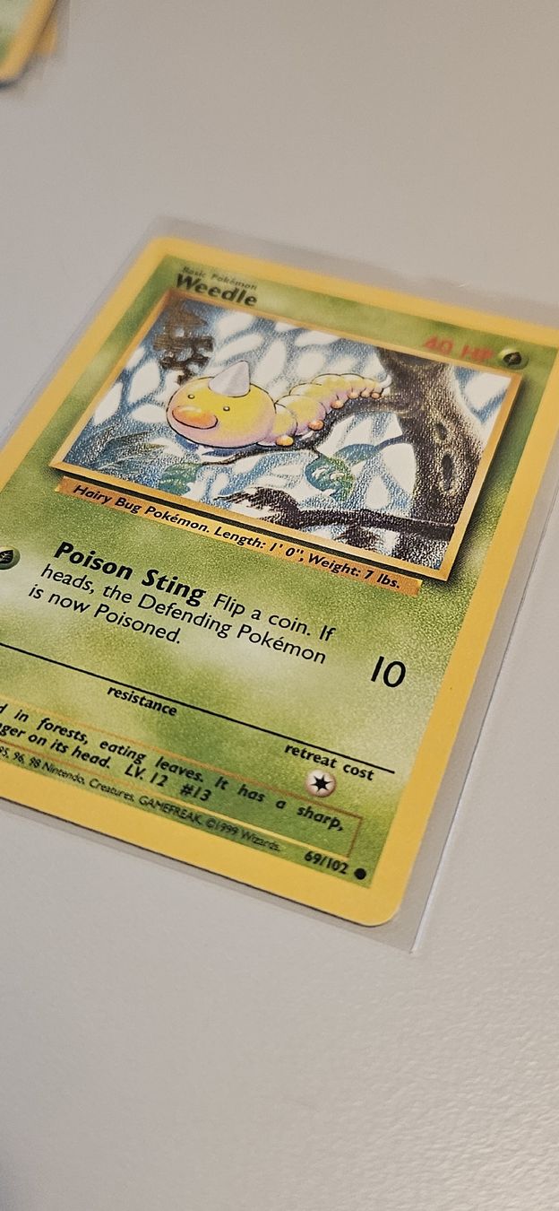 Pokémon Carte collezionabili: Weedle 69/102 ENG Base Set – Usato da Belp venduto da Ginus85 4